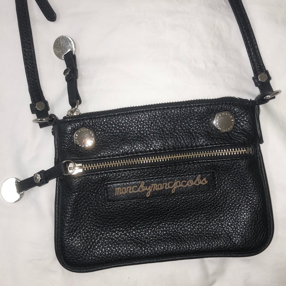 Marc by Marc Jacobs pebbled leather crossbody bag